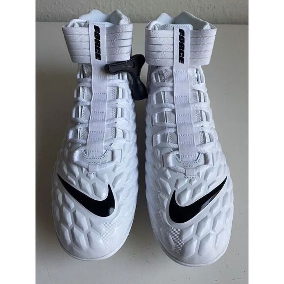 Nike Force Savage Pro 2 Detachable Football Cleats White BV3981-100 Men’s Sz 16 - Picture 1 of 10